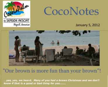 Coco notes January 2012
